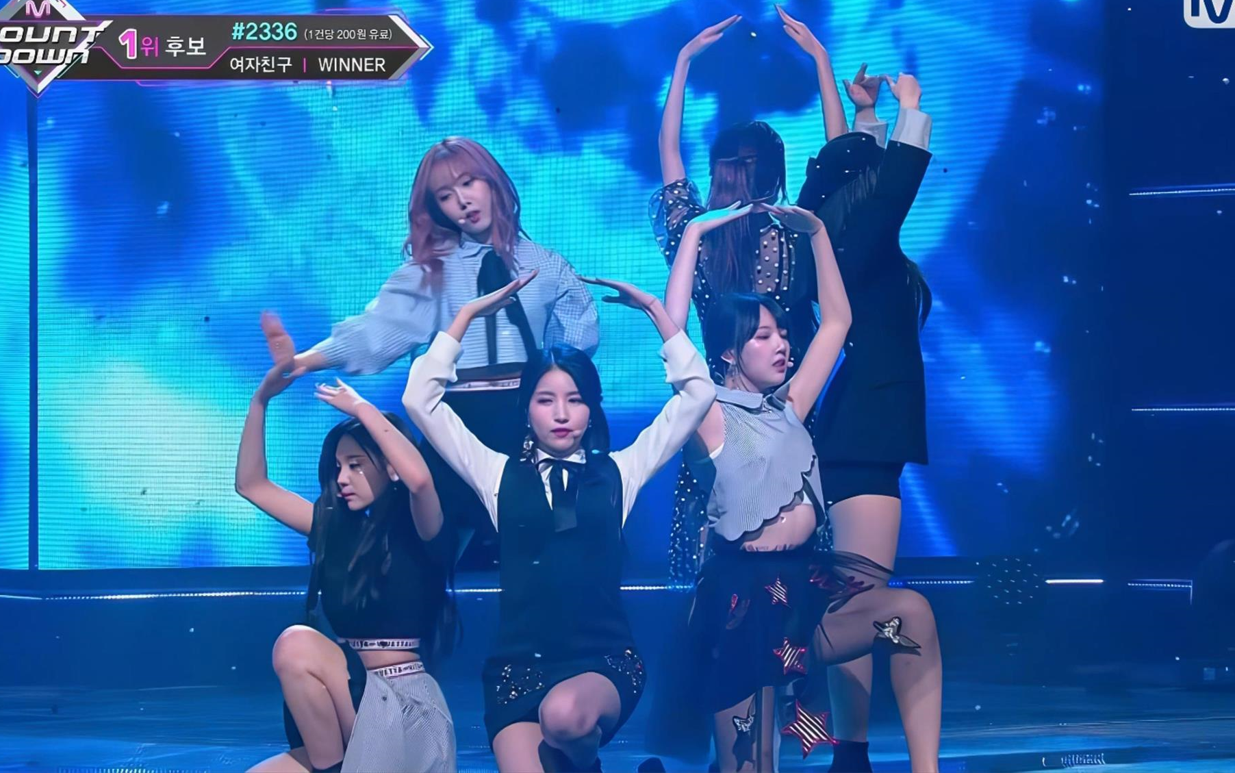 [图]【4K 舞台】GFriend《 Time For The Moon Night 》Mnet M!Countdown 20180510