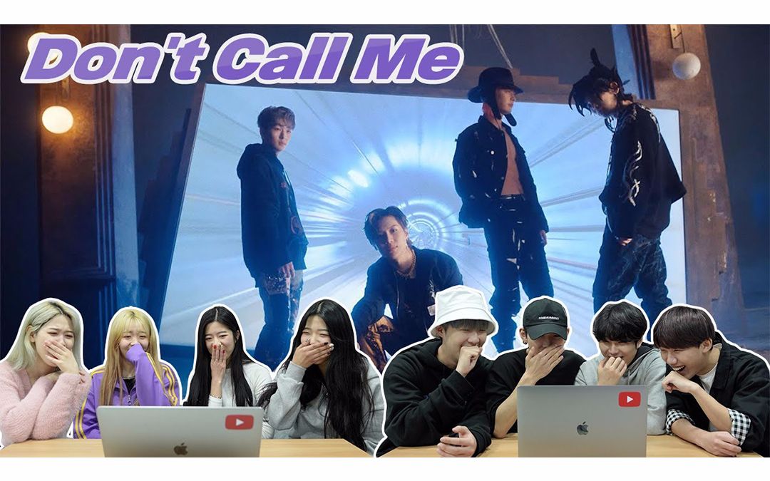 [图][中字]AB舞团 SHINee 'Don't Call Me' MV REACTION