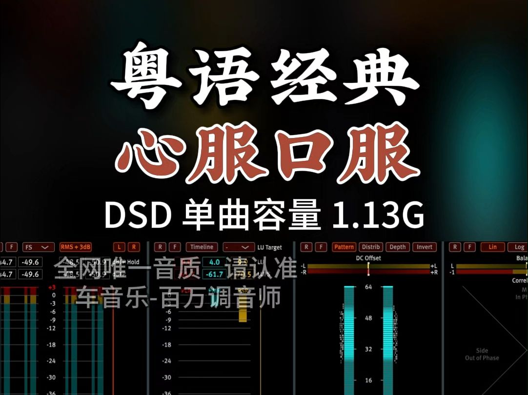 经典老歌,原人原唱,粤语版《记事本》,DSD完整版1.13G,百万调音师专业录音棚制作,顶级hifi无损音质哔哩哔哩bilibili