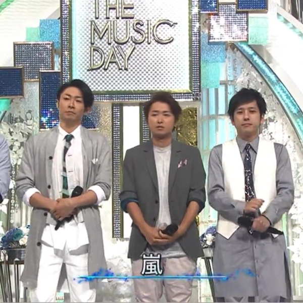 ARASHI/720P生肉】170701 THE MUSIC DAY 岚cut【回想山风·跑火车