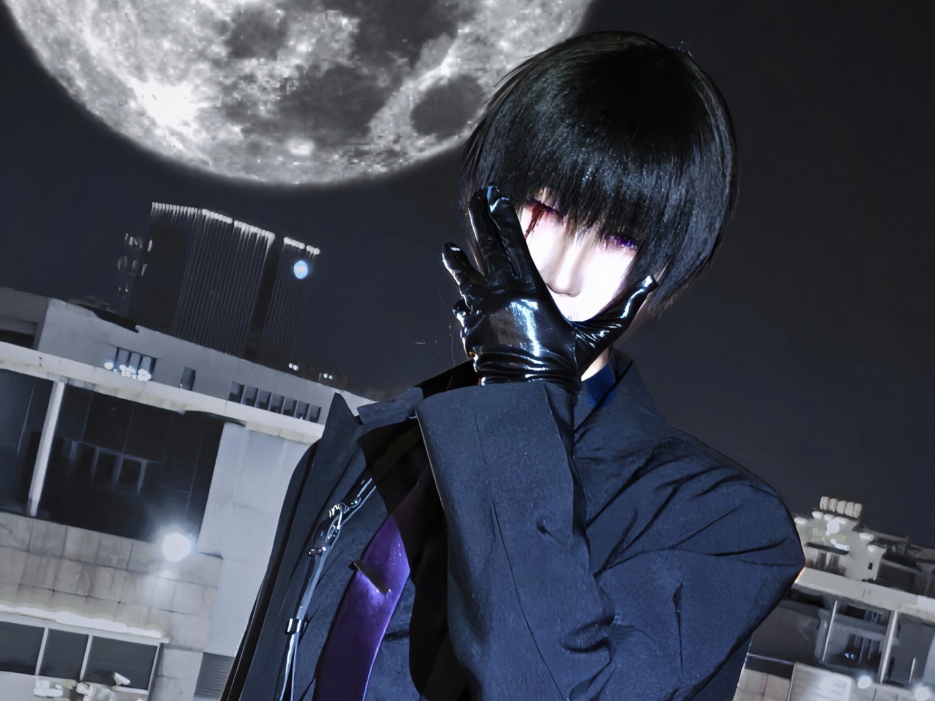 【许墨cos】极夜•仿卡面