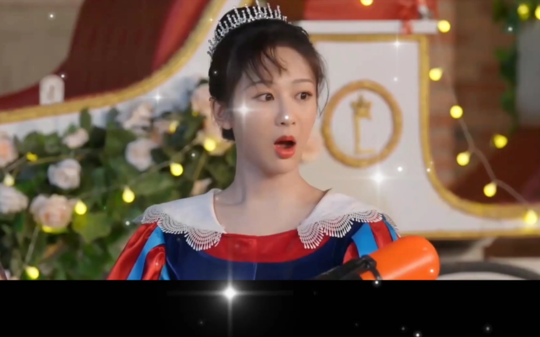 杨紫真的超可爱!这个造型真的好像迪士尼公主哦!