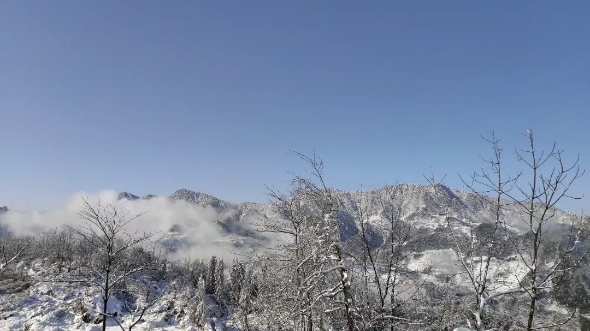 [图]旧村新雪——点赞好运