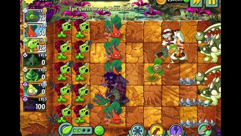 Plants vs Zombies 2  Plants vs Zombies 2 Epic Quest: Jurassic