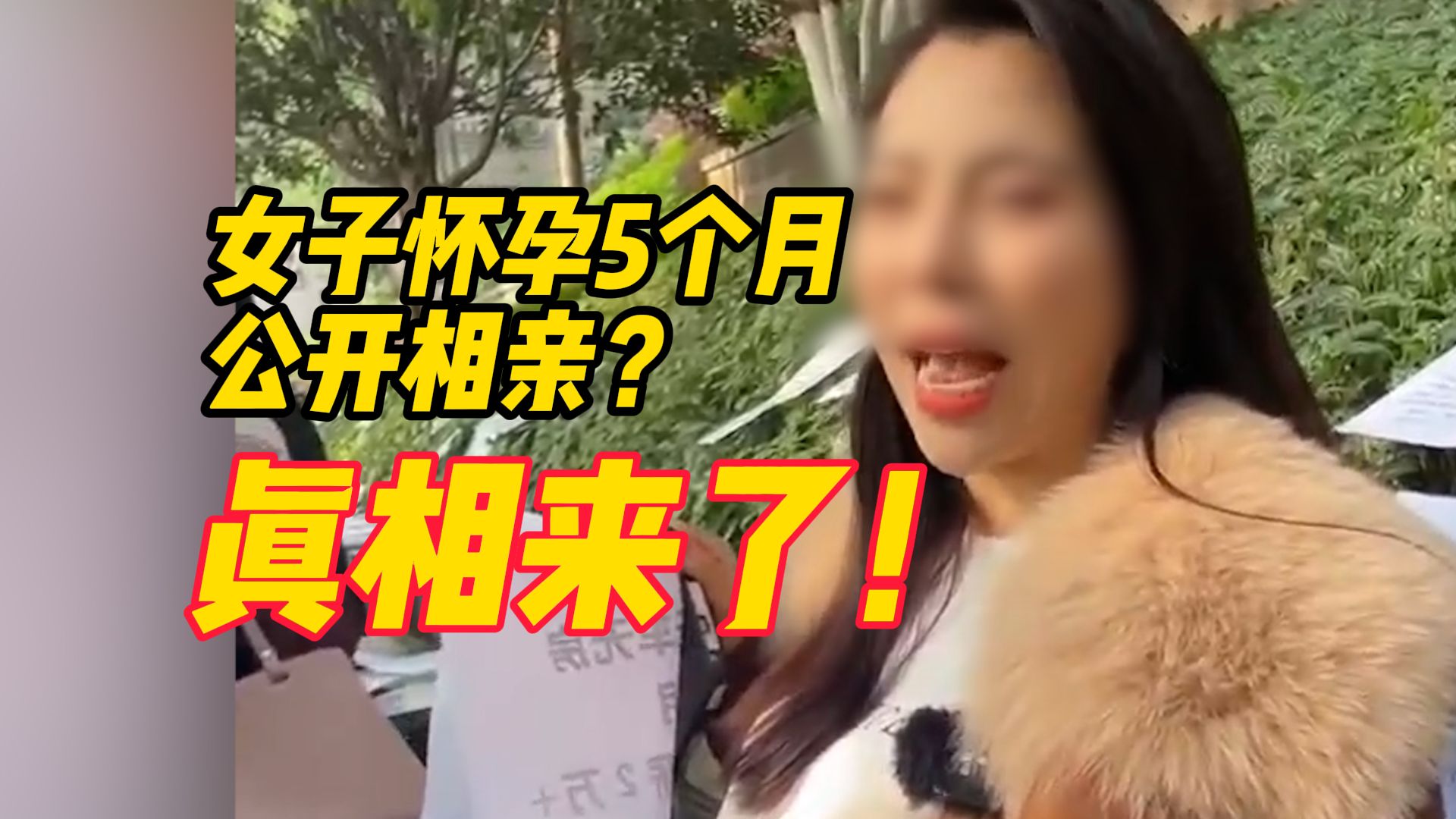 女子怀孕5个月公开相亲 要求月薪2万有房有车?真相来了!哔哩哔哩bilibili