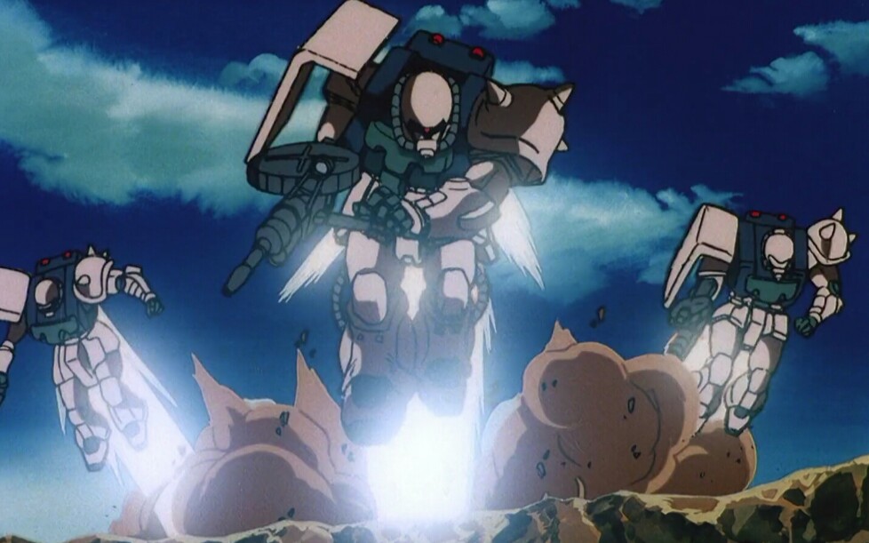 高达生存突击星尘之初扎古Ⅱf型联邦军样式