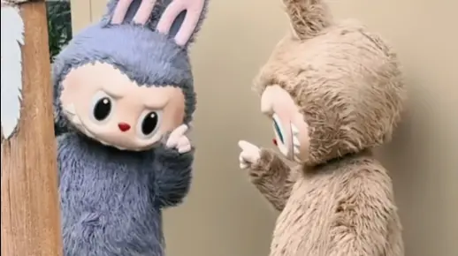 labubu人偶真的太太可爱了！简直就是舞王_哔哩哔哩_bilibili