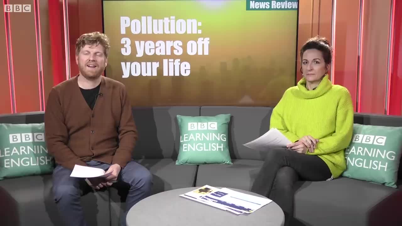 【英语】跟着头条学英语 Air pollution takes three years off life | NR哔哩哔哩bilibili