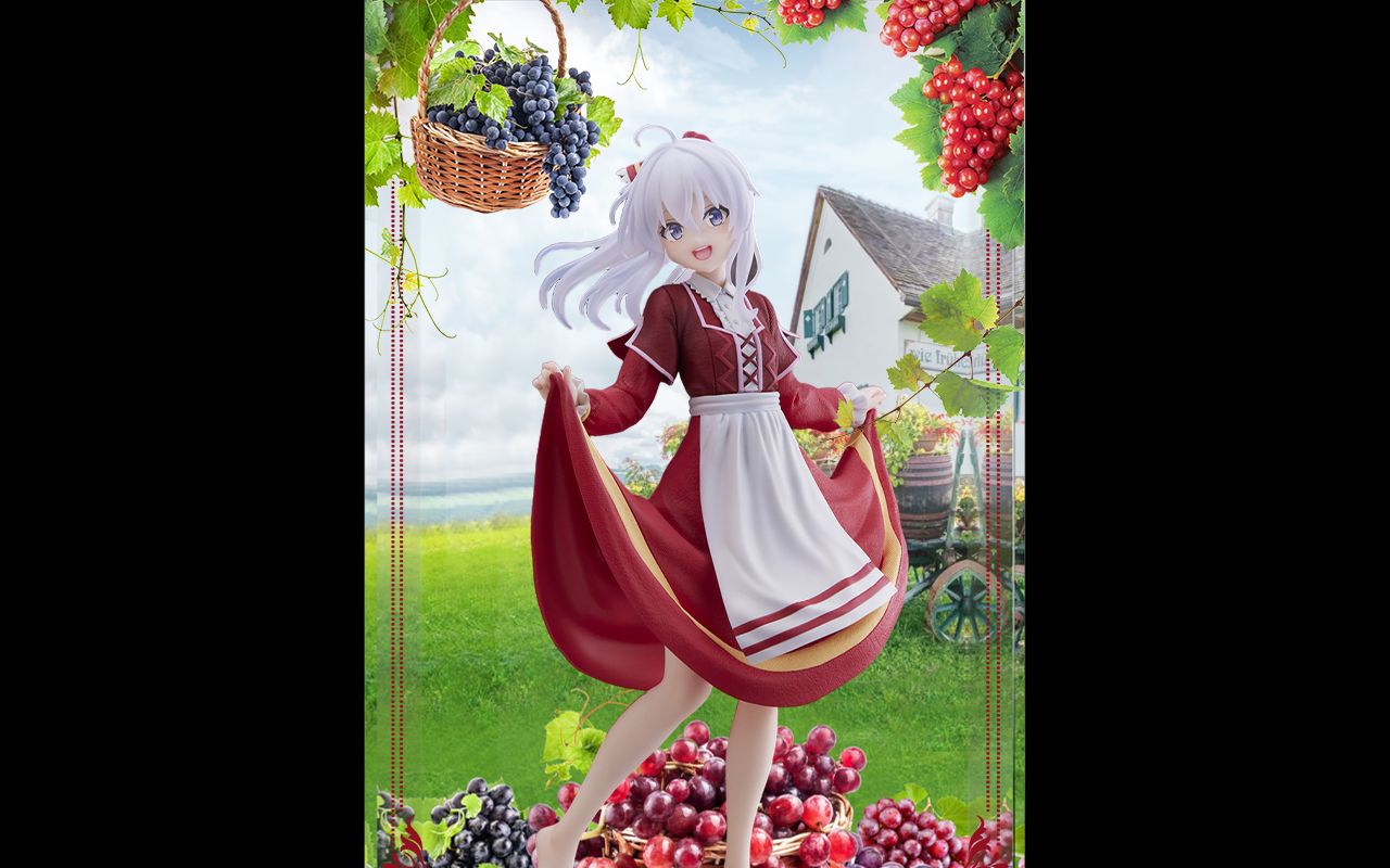 七古力 高透主题展示盒 适用于 taito 魔女之旅 伊蕾娜 踩葡萄的少女