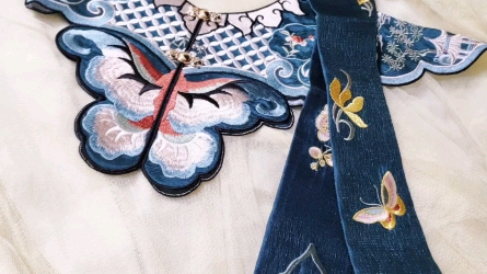 【开箱】春山集蝴蝶骨云肩开箱