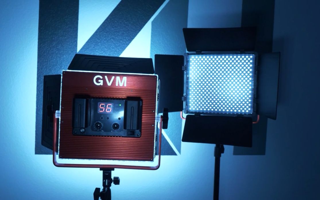 开箱测评|mb832双色温led影视平板灯