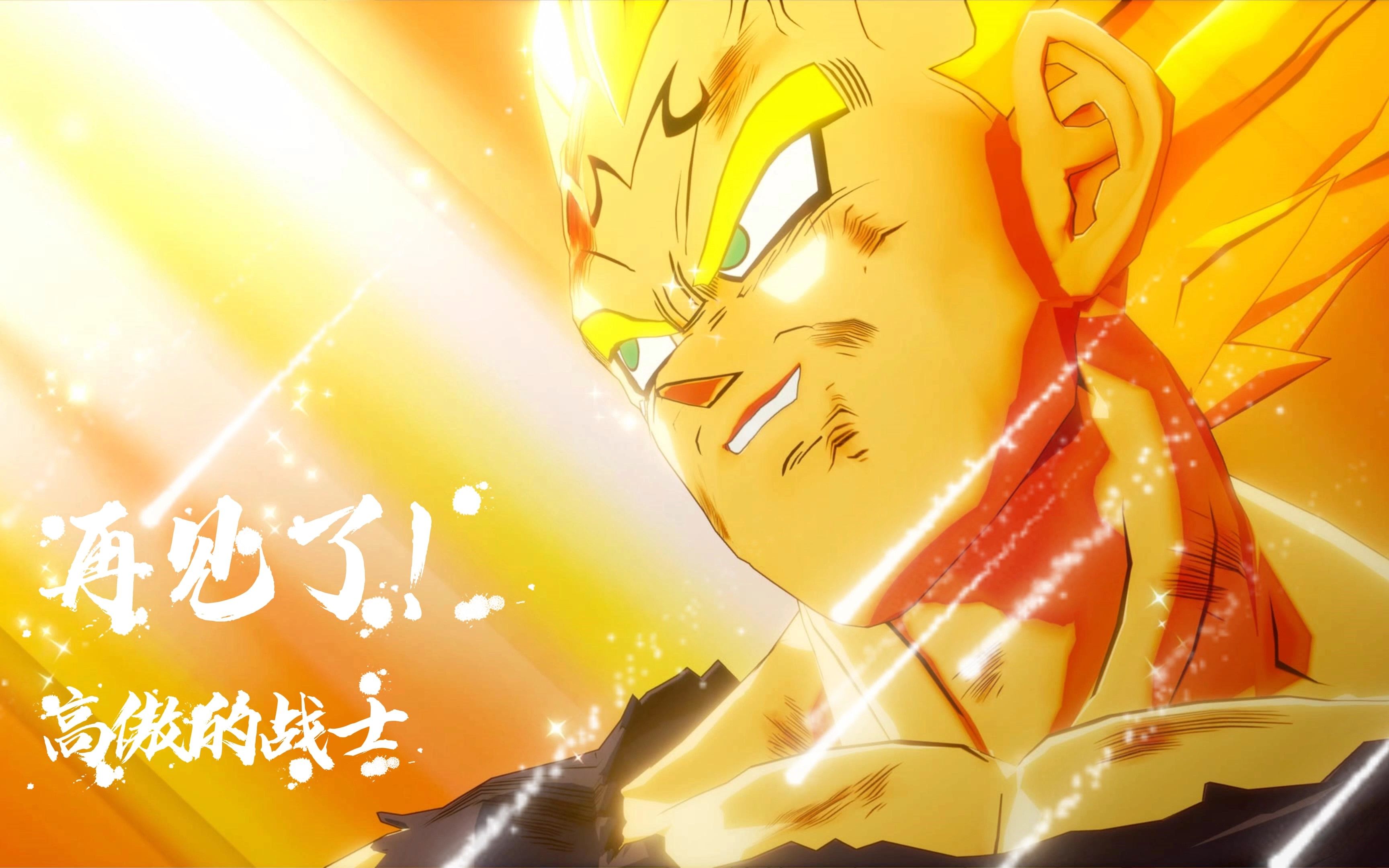 高傲的战士,贝吉塔为什么这么帅!bgm:永世的摇篮