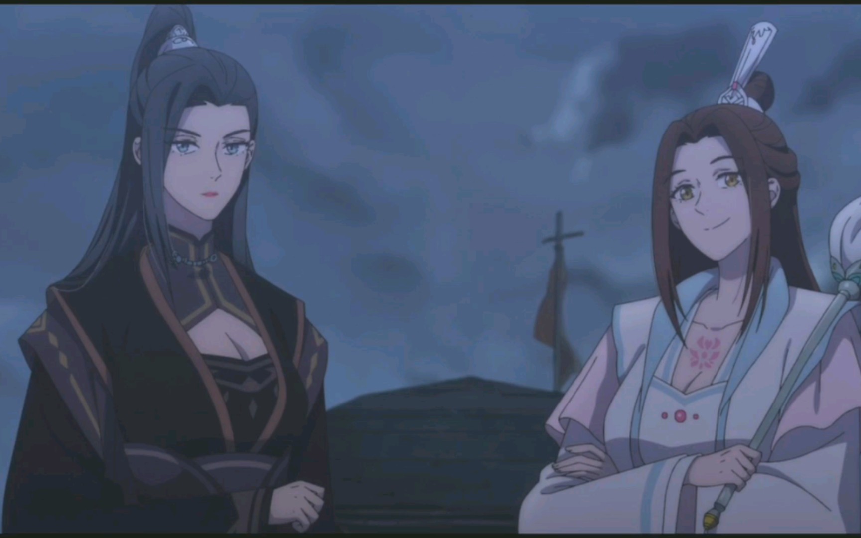 天官赐福第11  风师女装登场 花城跟黑水互看相厌