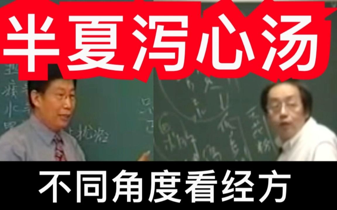 【伤寒论】半夏泻心汤,从方义到用药,大佬的讲解要细品哔哩哔哩bilibili