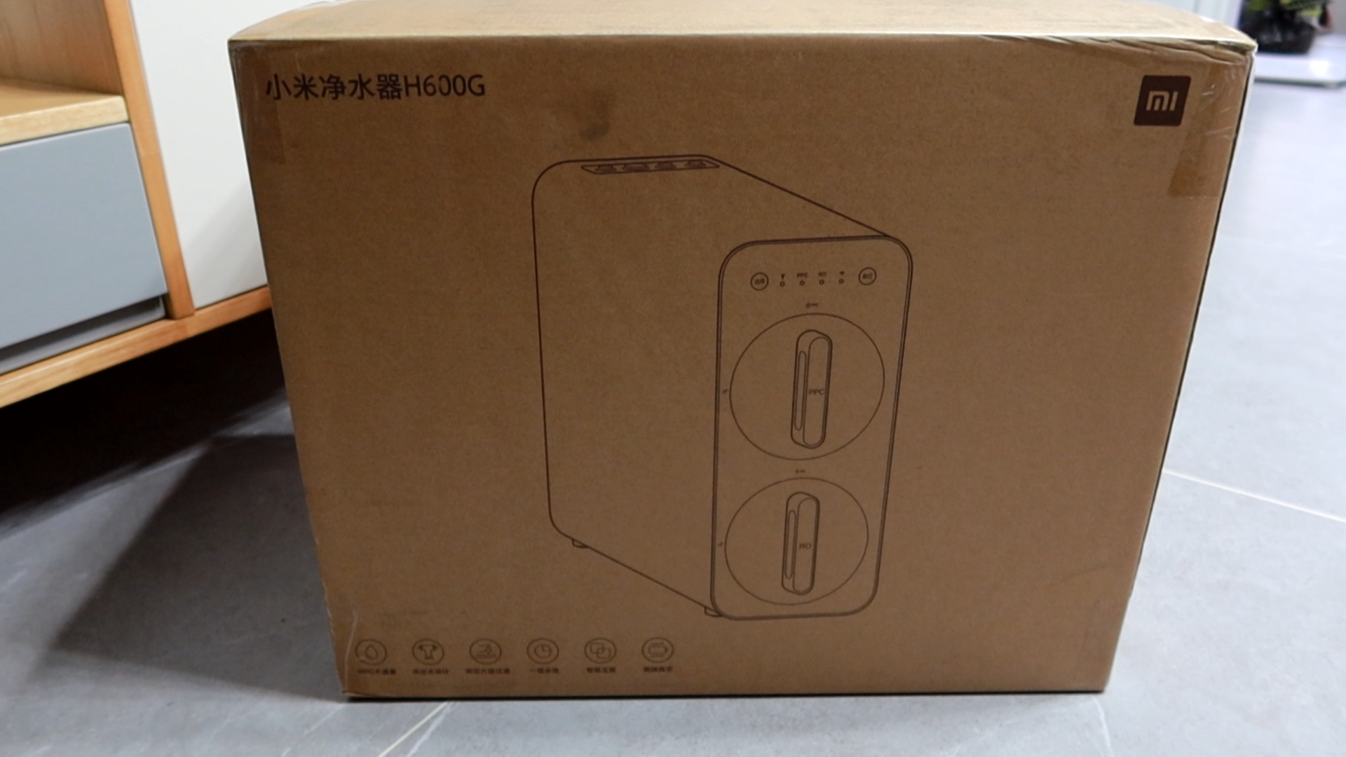 活动作品米boy家买了一台小米净水器h600g