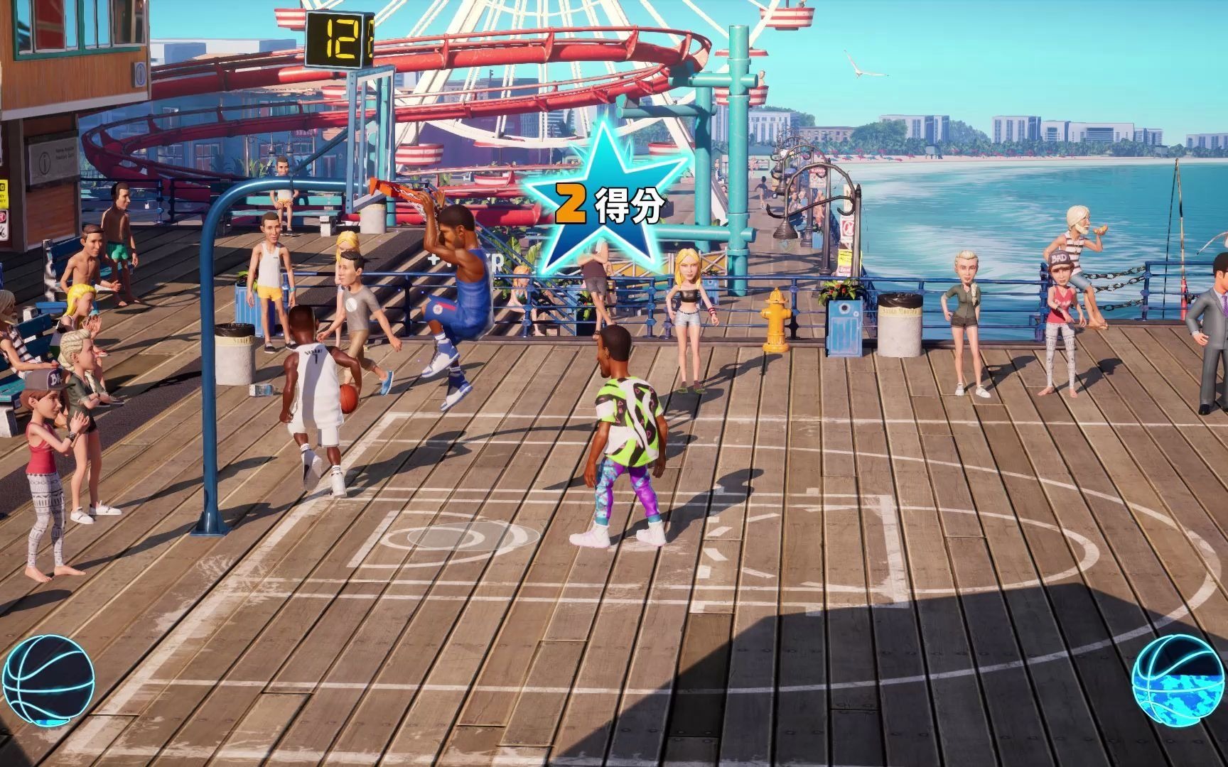 NBA 2K Playgrounds 2 泡椒42分单打集锦 连盖三帽 投哭皮篷哔哩哔哩bilibili