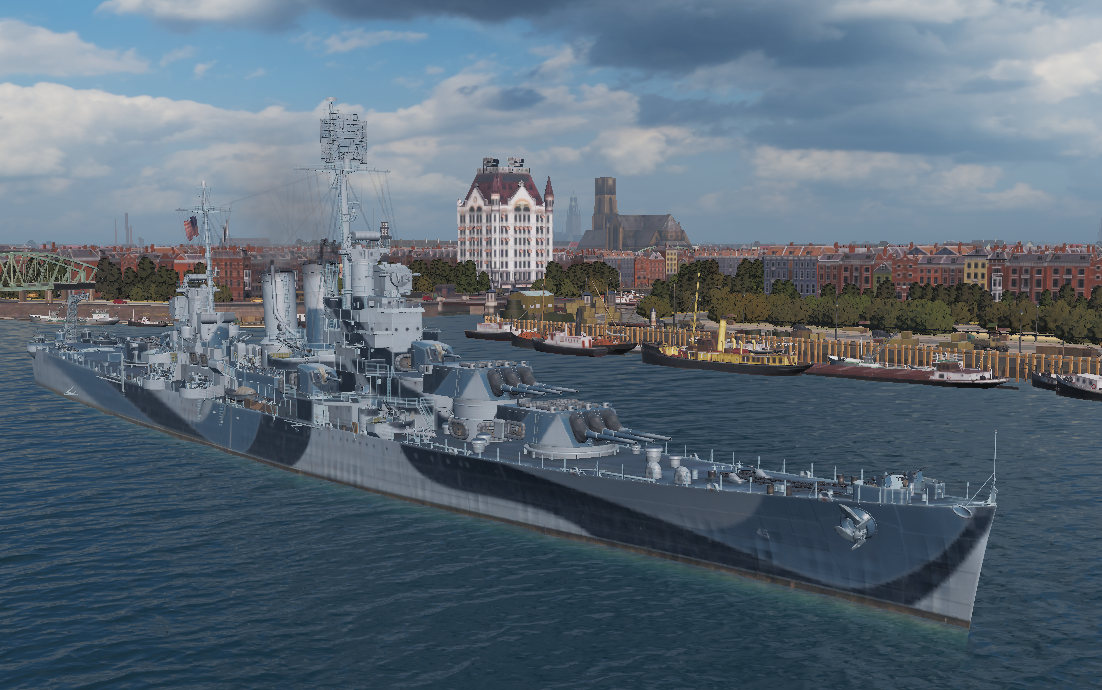 战舰世界亚服——八级金币加值美国重巡洋舰威奇塔0.10.