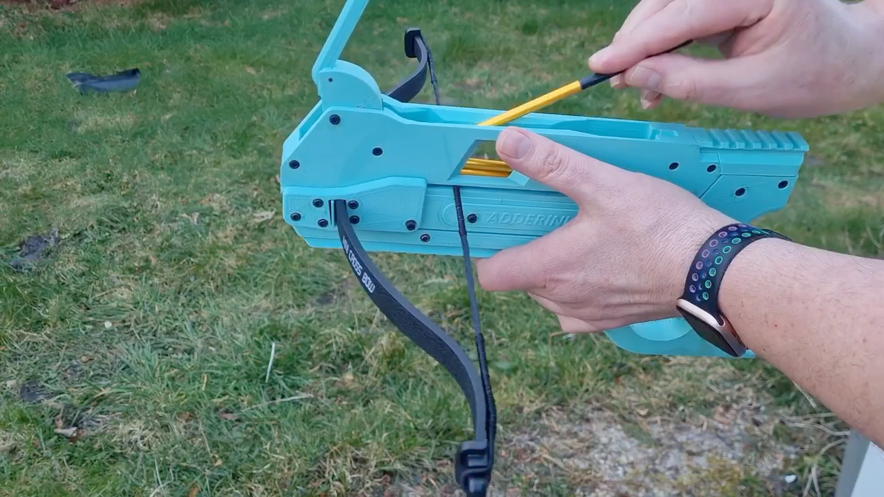 3d打印迷你连发手弩