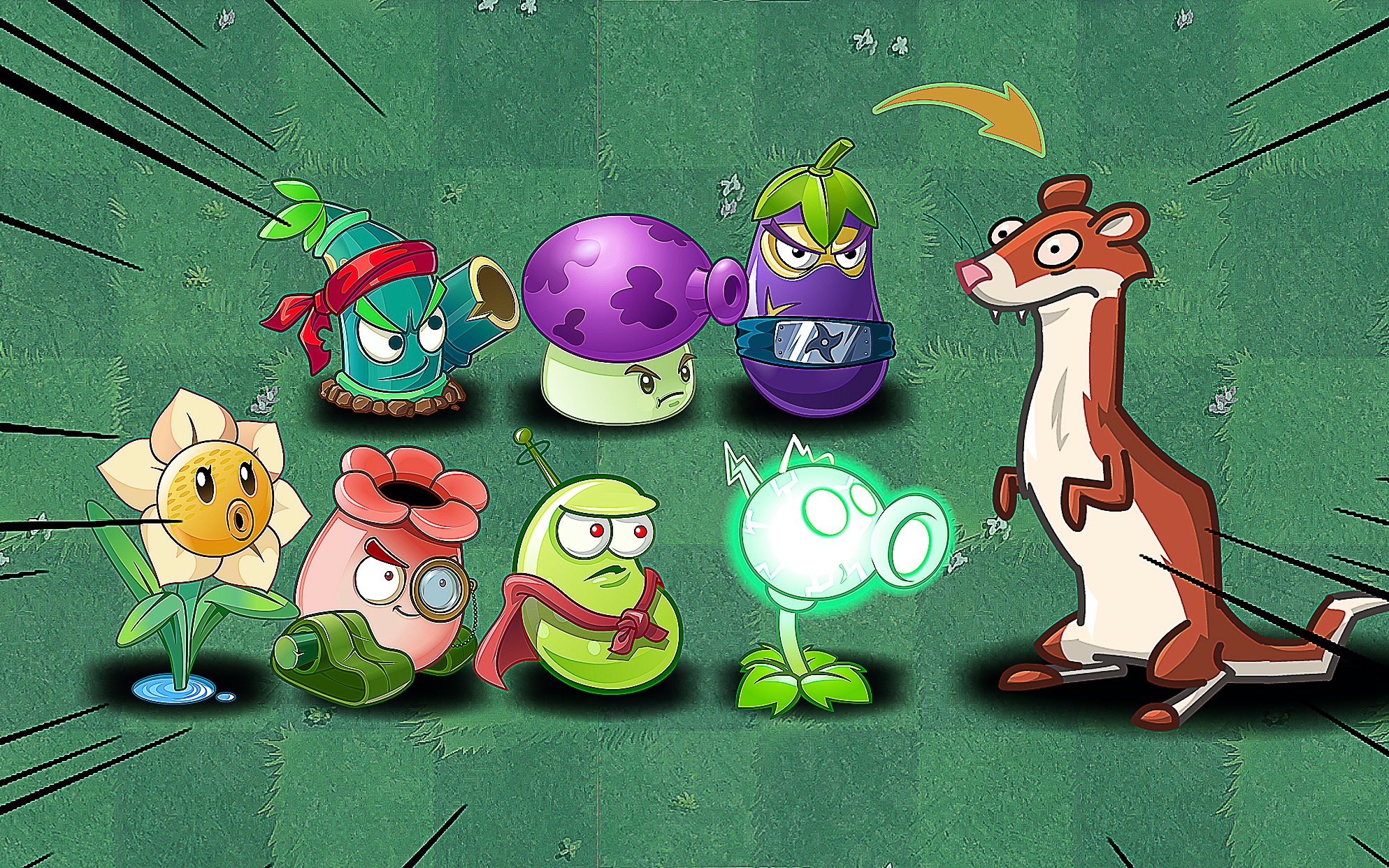 植物大战僵尸:子弹穿透的植物!谁无法击杀50只冰鼬?