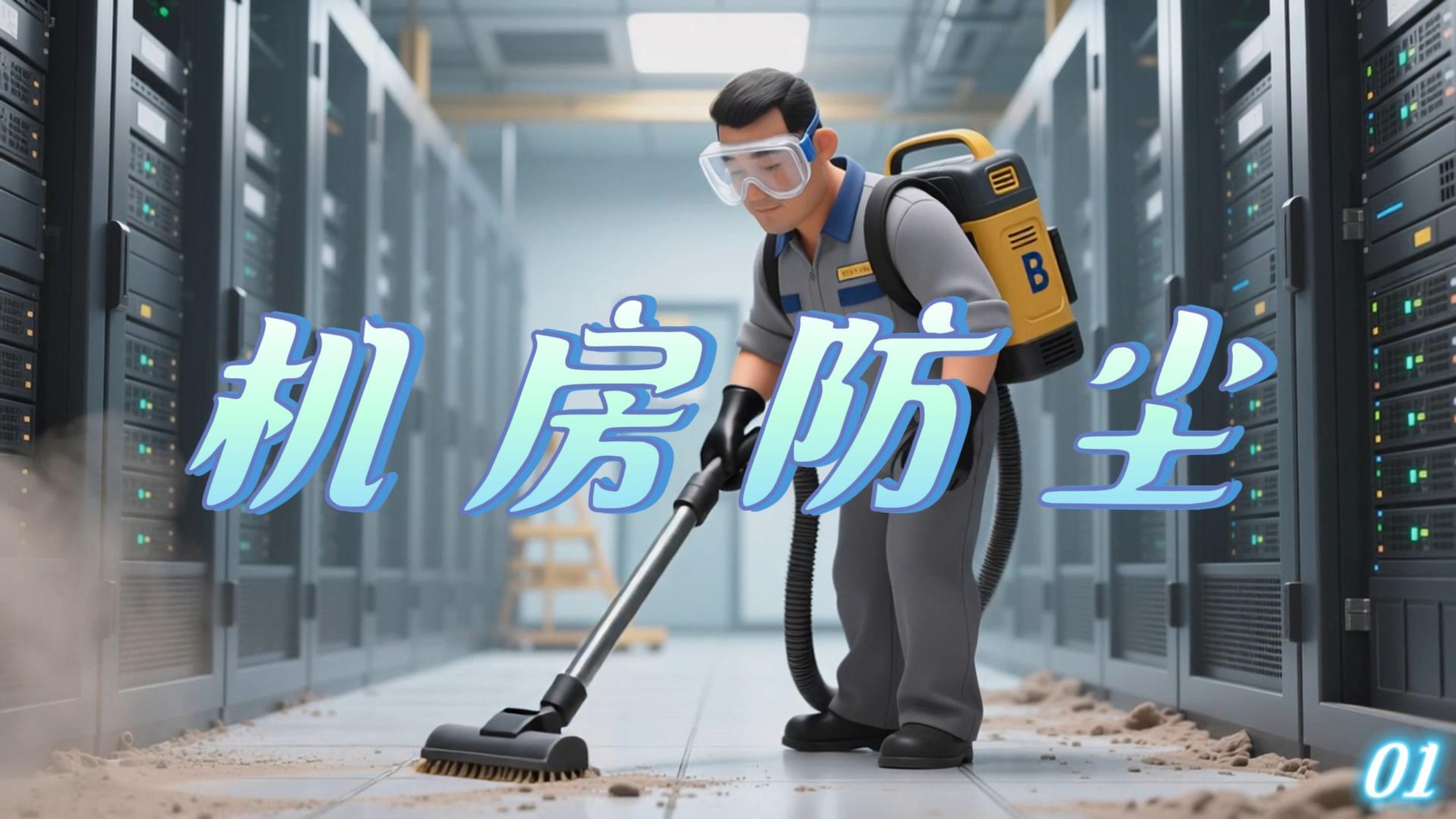 机房防尘01
