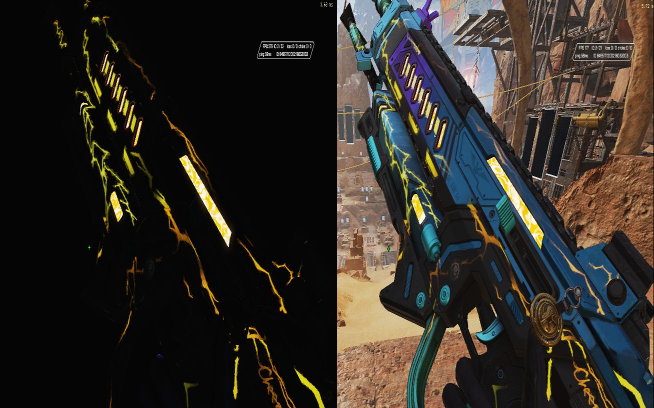 活动作品apex周年庆闪电纹暴走机枪上手演示