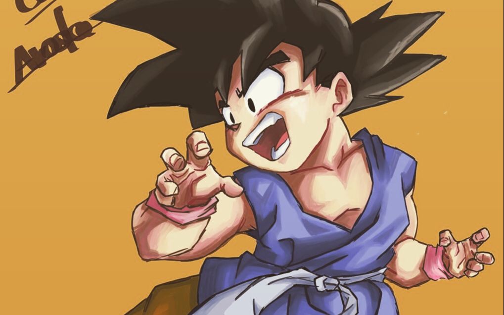 龙珠斗士z人物练习孙悟空gt