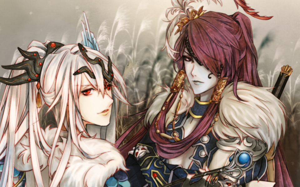 【线稿 上色】角色应援:凛雪鸦 & 杀无生_哔哩哔哩 (゜-゜)つロ 干杯