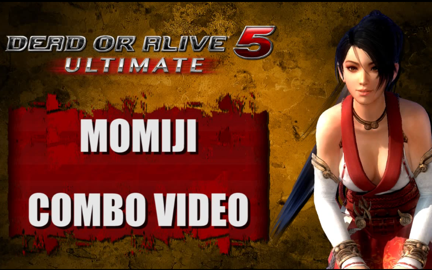 [图]死或生5红叶连段演示DOA5 ULTIMATE (Ver. 1.07) MOMIJI - COMBO VIDEO