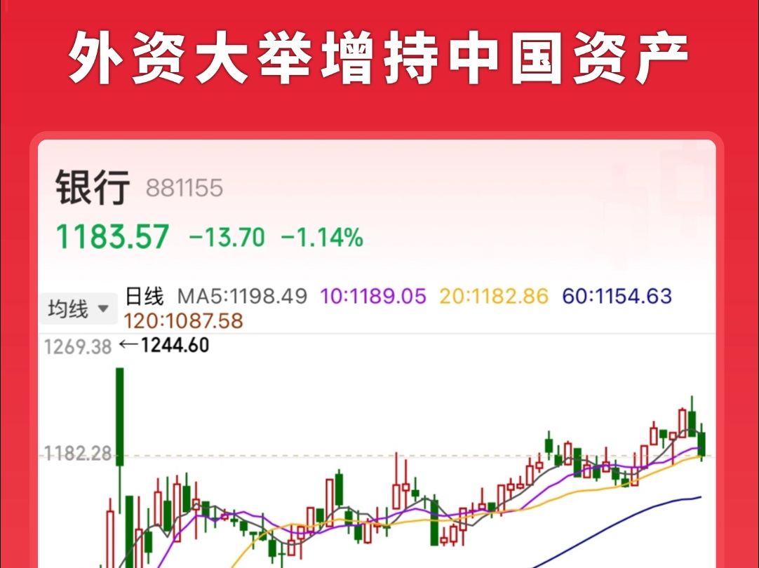 外资大举增持中国资产,贝莱德大举购入1.55亿股工商银行哔哩哔哩bilibili