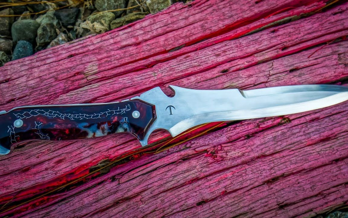 【生化危机】国外大神制作生化危机4里昂和克劳泽使用的刺刀