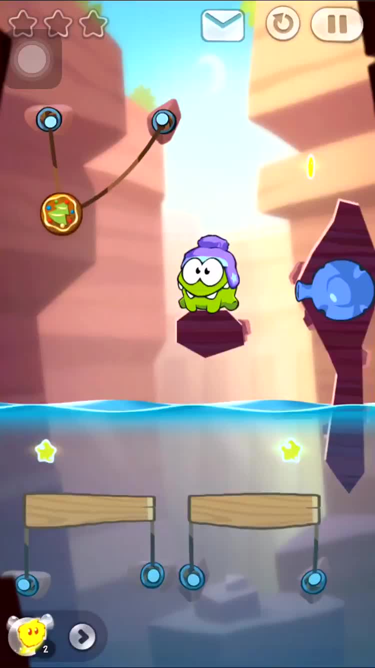 割绳子之割绳子2苹果版本02关卡沙漠大坝0022