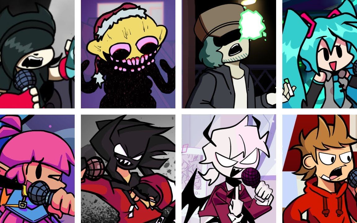 黑色星期五模组人物轮流唱歌