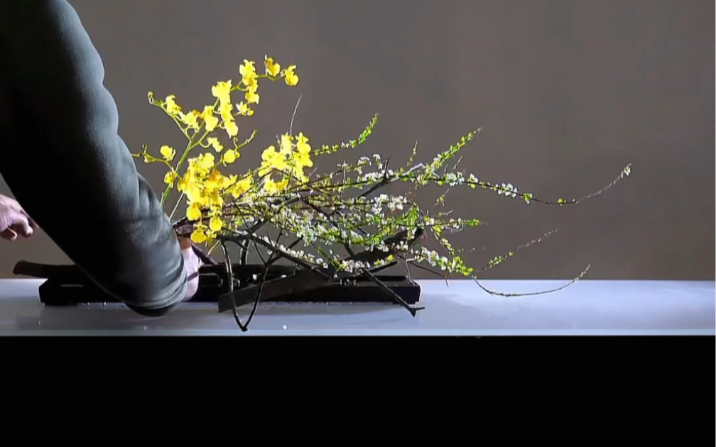 春天就要来了#东方插花 #倪志翔 #插花培训 #东方自然风 #插花 #花艺