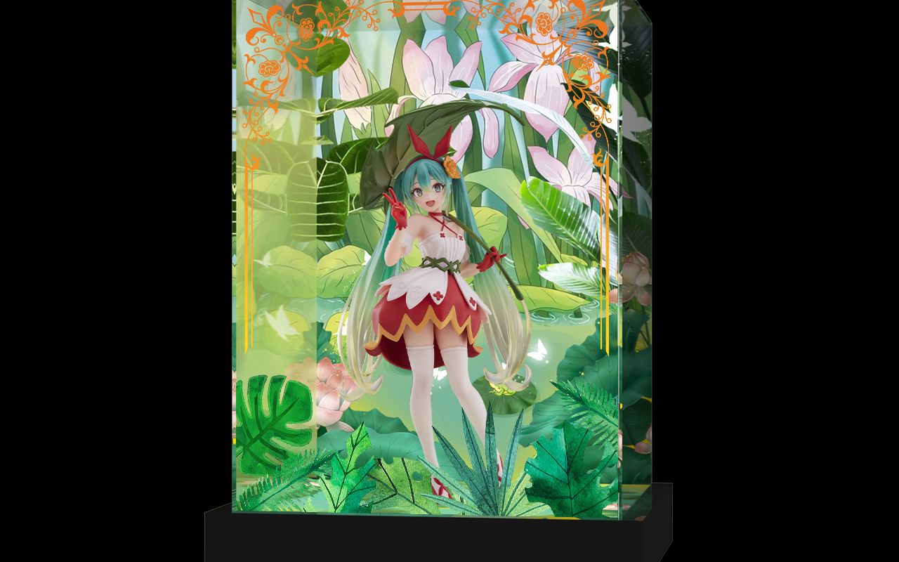 展示盒 适用于 taito vocaloid 初音未来 童话仙境 拇指姑娘 景品手办