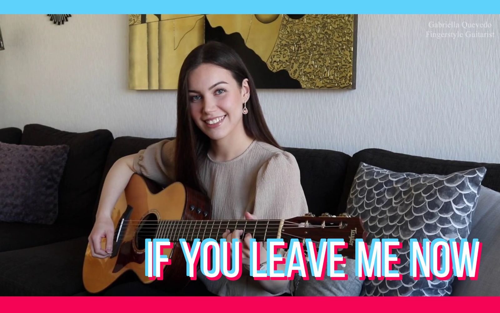 [图]【Gabriella9797】吉他翻弹If You Leave Me Now - Chicago