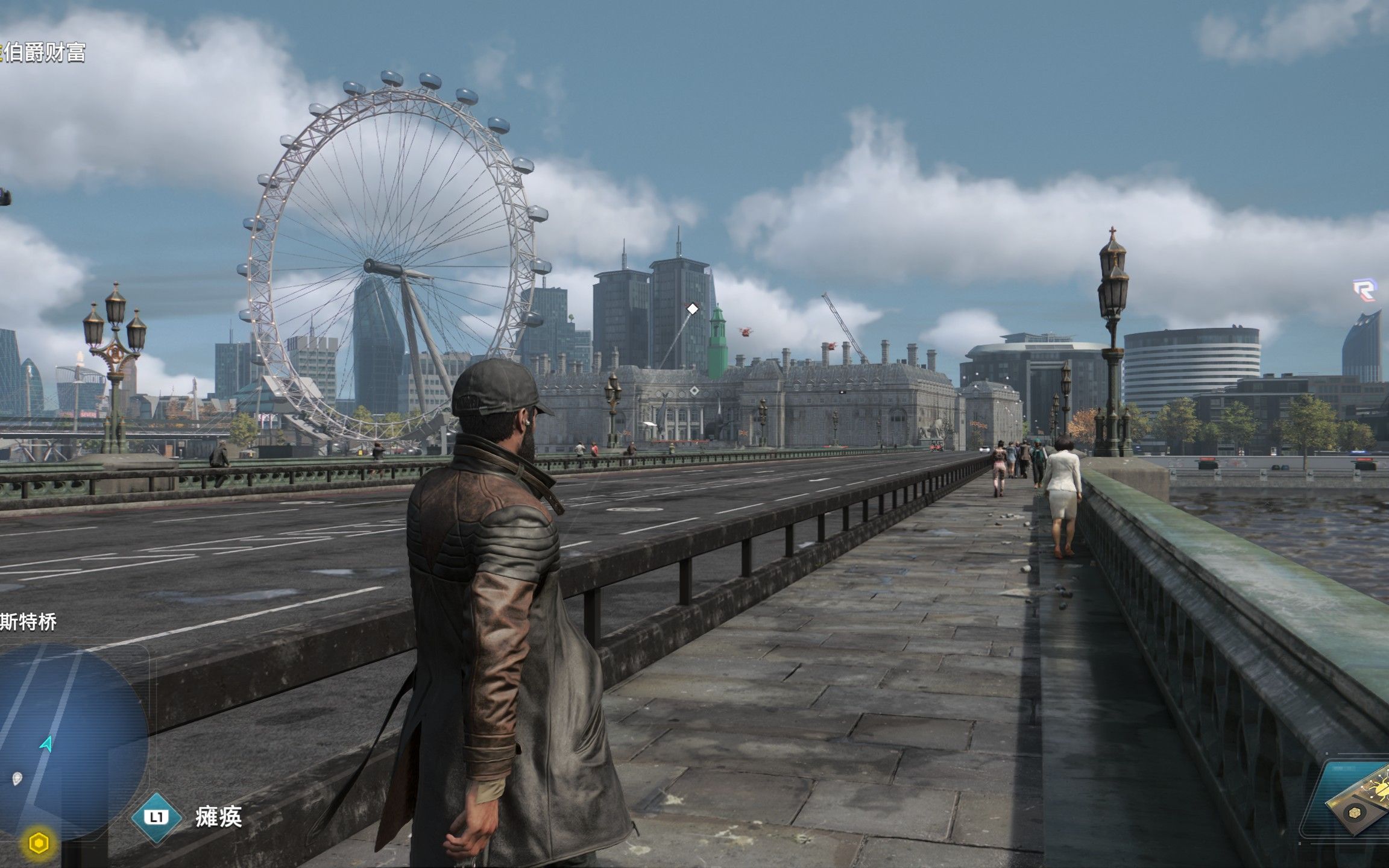 《看门狗:军团》游戏画面vs伦敦实景_哔哩哔哩_bilibili