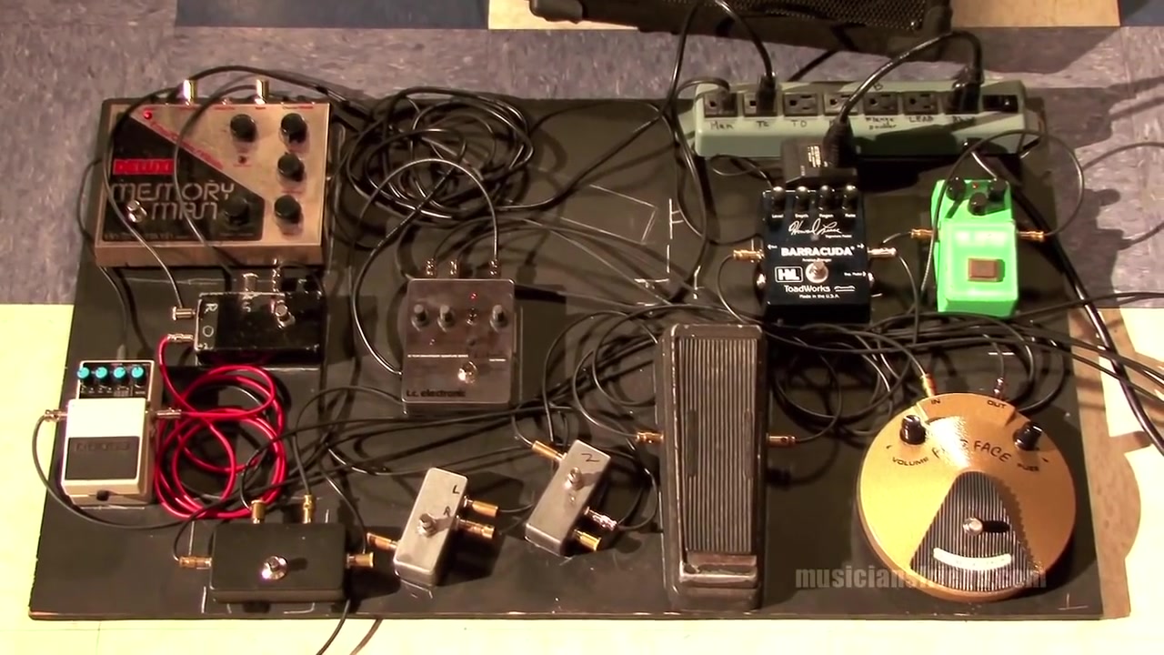 想要eric johnson的音色,看看他吉他音箱效果器_哔哩哔哩_bilibili