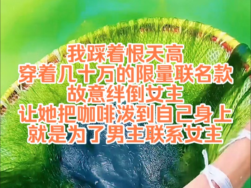 [图]《陌上哭包 2》我踩着恨天高，穿着几十万的限量联名款，故意绊倒女主，让她把咖啡泼到自己身上，就是为了男主联系女主