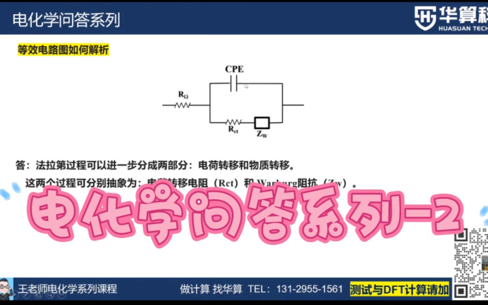 电化学问答系列2哔哩哔哩bilibili