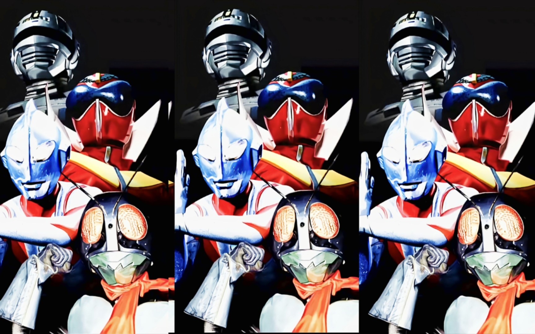 特摄的起源 ①号 初代 加邦 赤连者