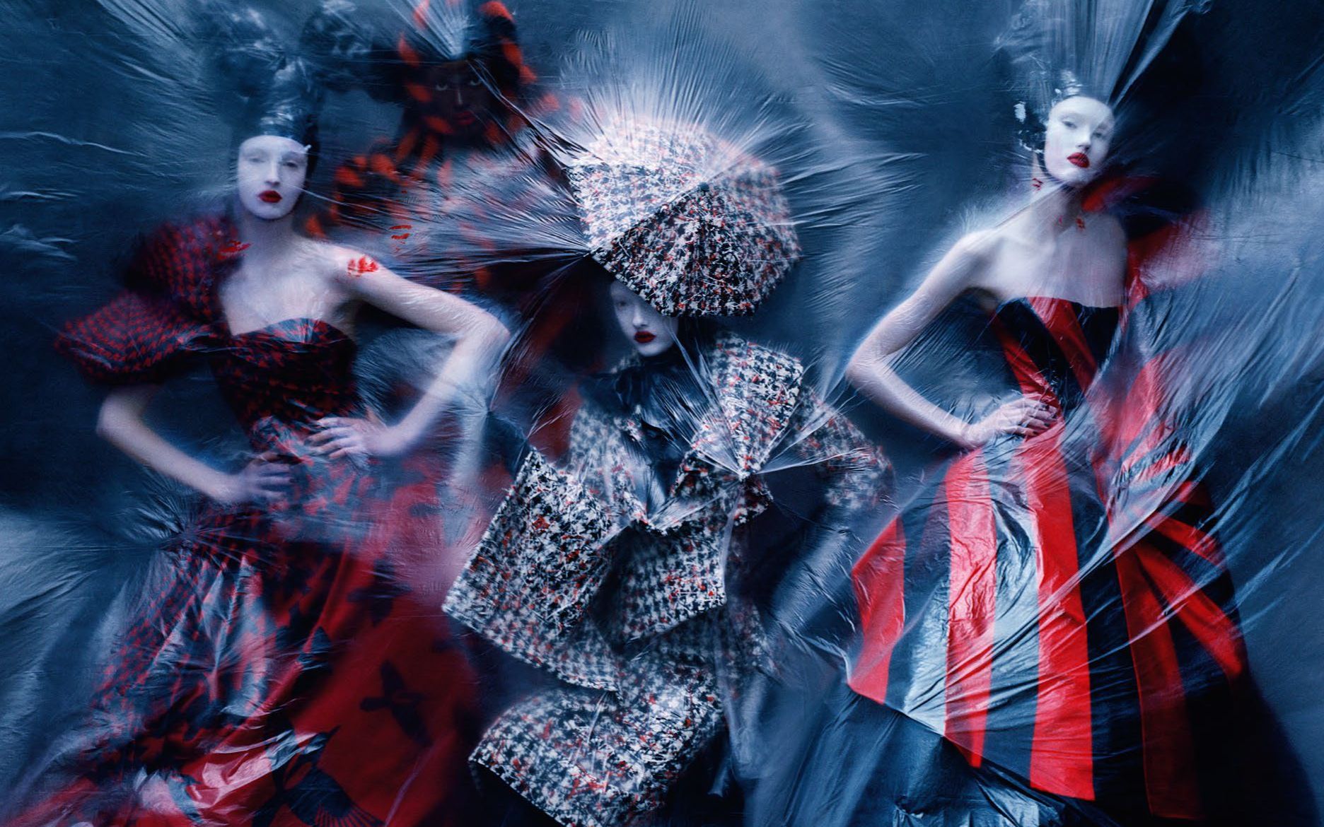 超清修复版#Alexander Mcqueen / The Horn of Plenty 丰饶角Autumn/Winter 2009哔哩哔哩bilibili