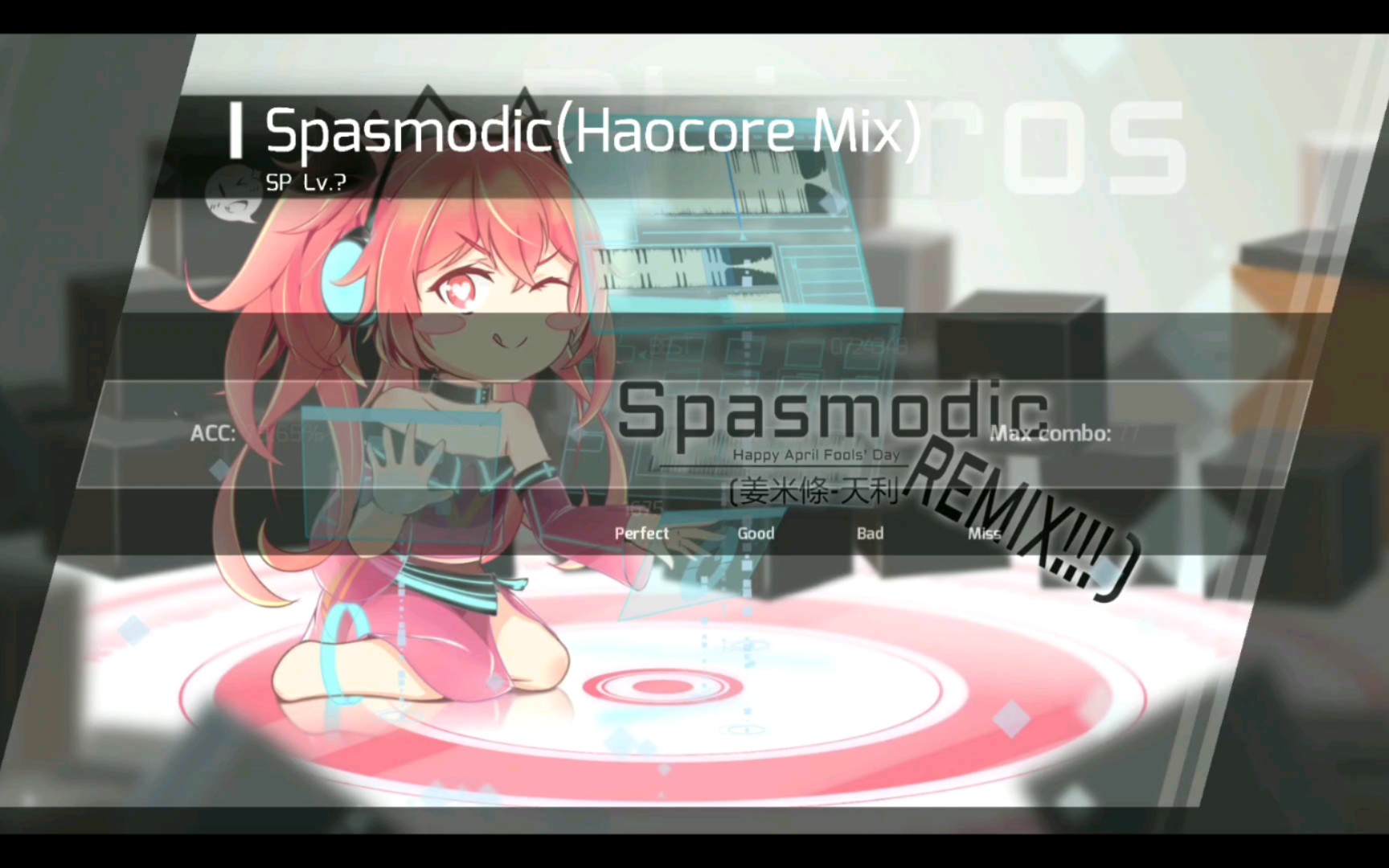 phigros愚人节谱spasmodichaocoremixsplv试玩