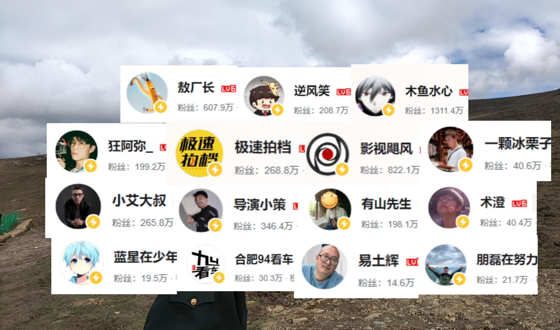 入站七年半 这15个up主是怎么对我影响颇深的