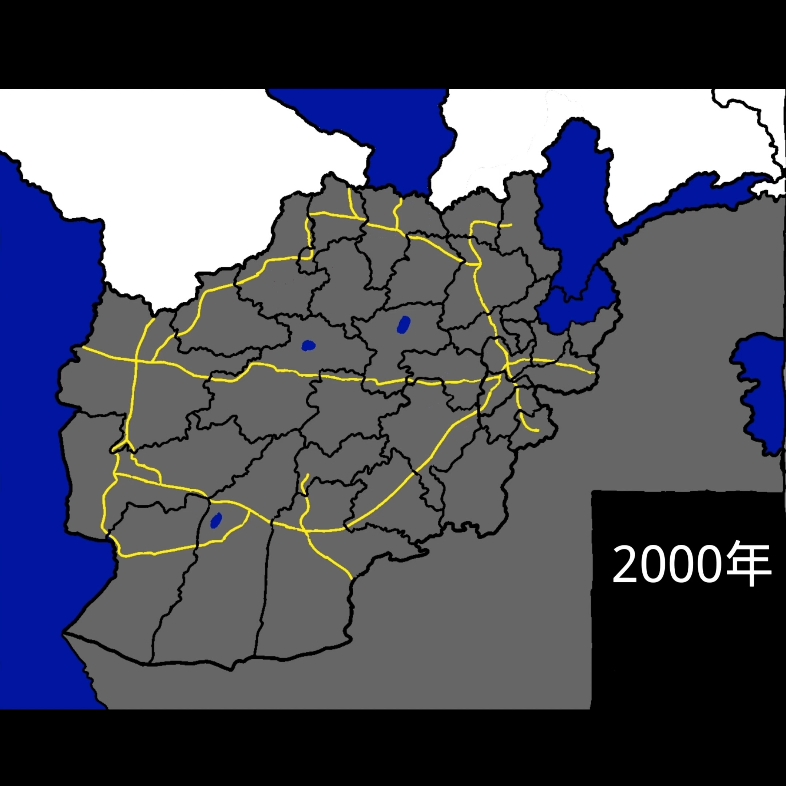 【历史地图】阿富汗战争1978年—2021年全程战线哔哩哔哩bilibili