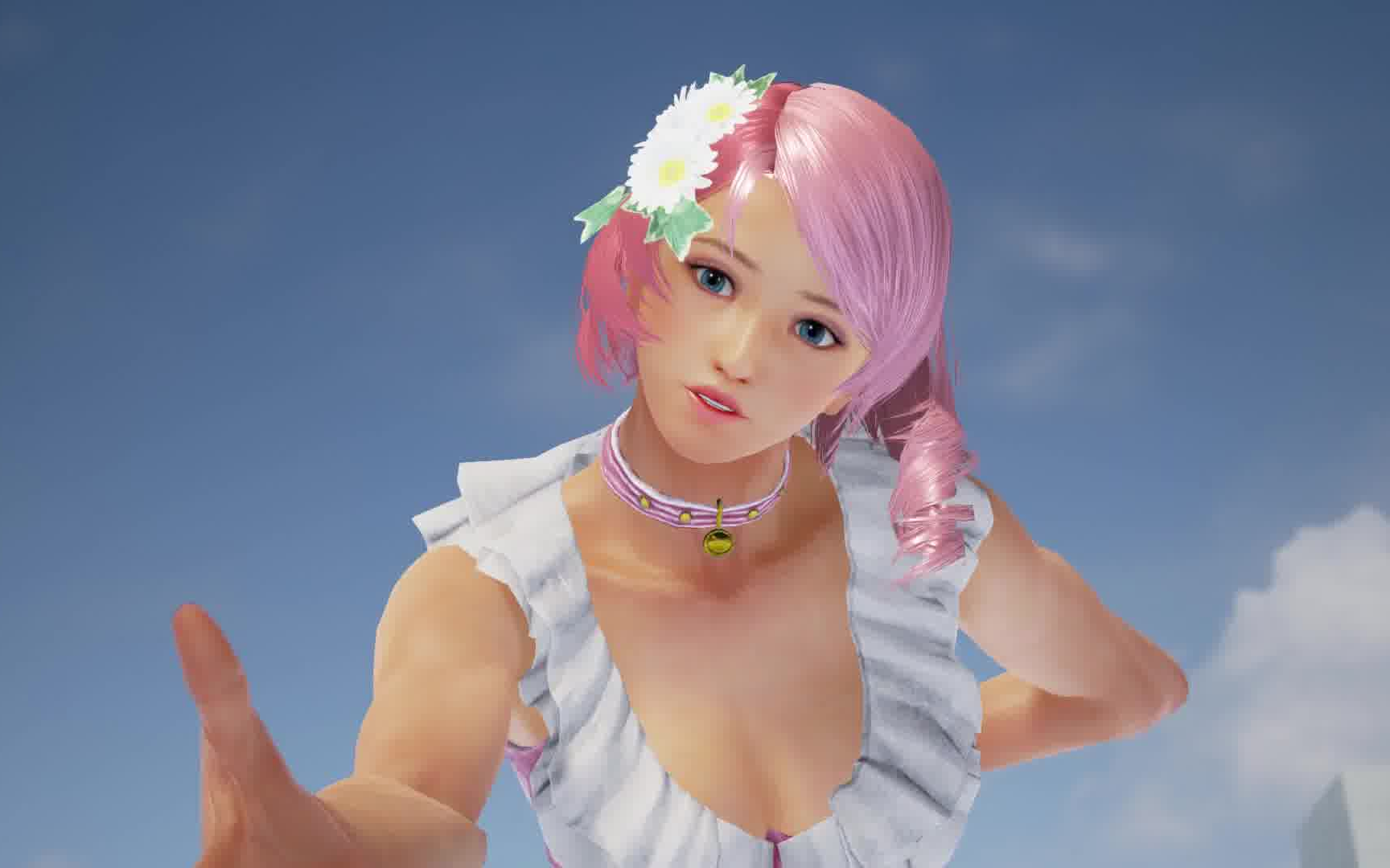 《铁拳7》mod阿丽莎的粉色裙子