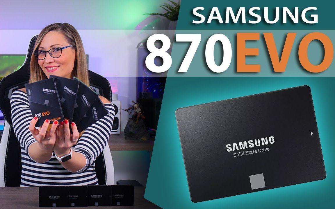 中字sata固态之王三星870evo评测