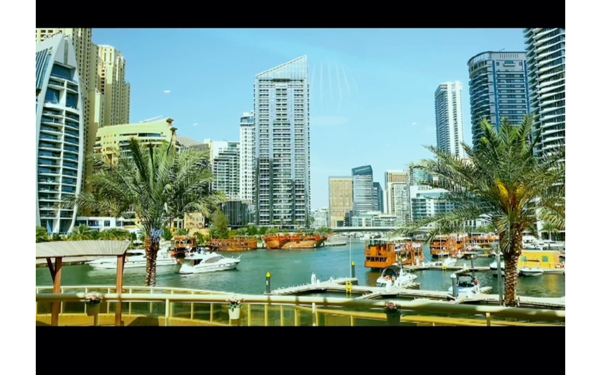 迪拜marina游艇港