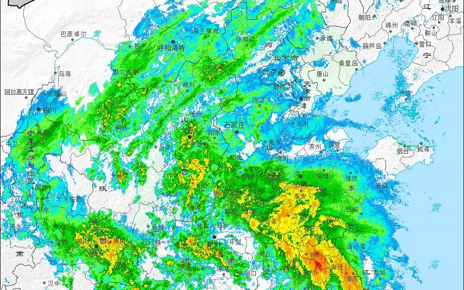 2023.4.24.5中东部大范围强降水雷达图哔哩哔哩bilibili