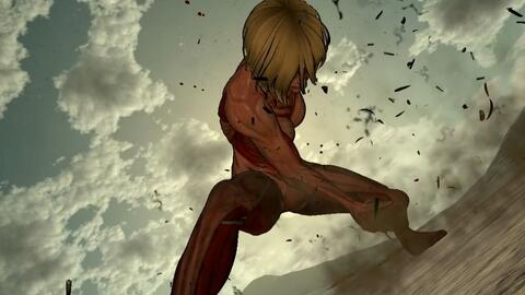 进击的巨人 剧情 女巨人来袭 哔哩哔哩