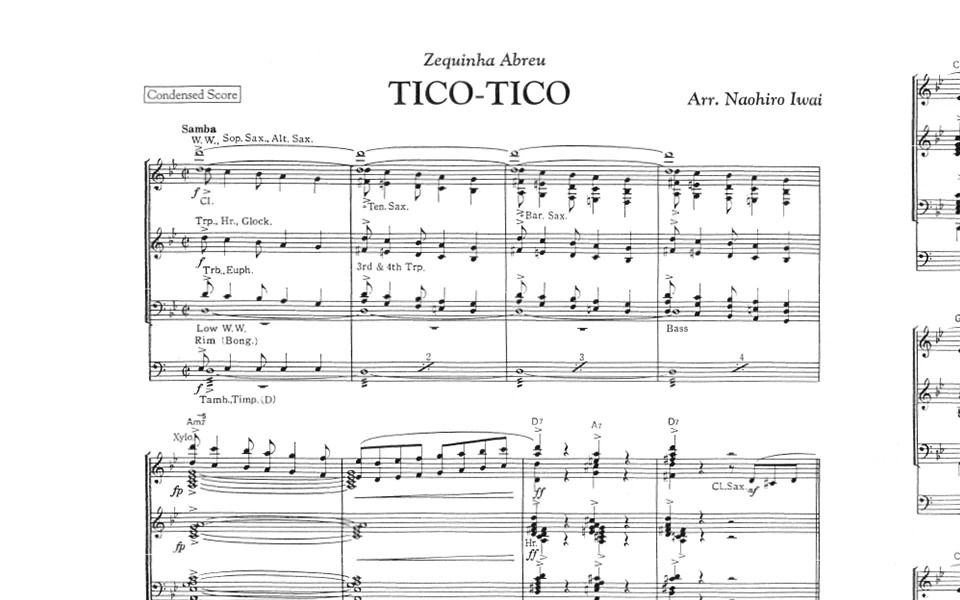 (管乐)tico tico